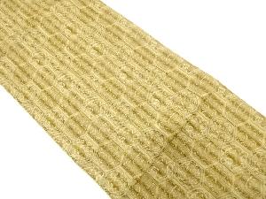 亀甲に鳳凰・花更紗模様織り出し名古屋帯